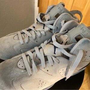 Light Blue High-Top Sneakers